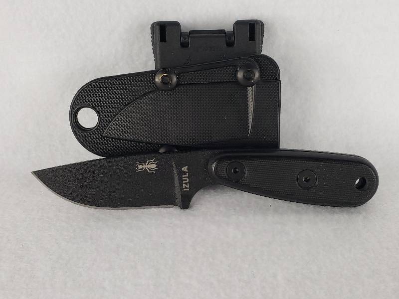 lot 121 image: Rowen Izula Knife w Sheaf
