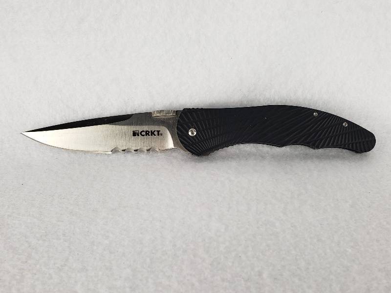 lot 123 image: CKRT First Production Enticer Folding Knife
