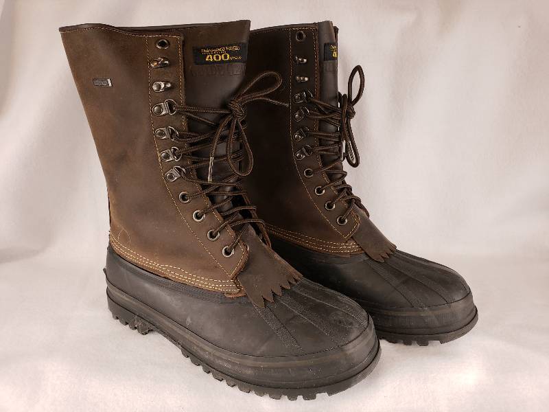 lot 153 image: Mens Guide Gear Thinsulate 400 Gram Leather Boots
