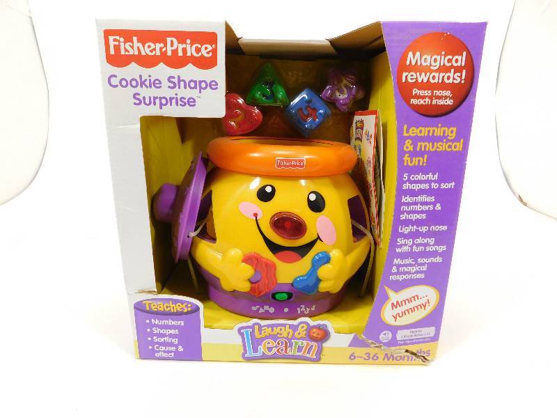 lot 60 image: Fischer Price Cookie Shape Surprise--Laugh & Learn
