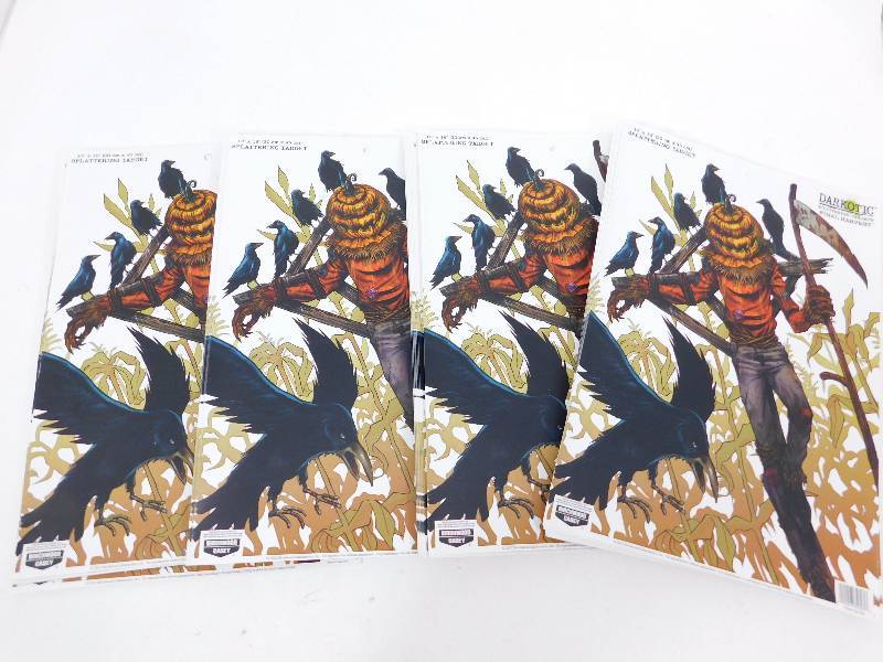 lot 24 image: Fifty Birchwood Casey Splattering Darkotic Targets