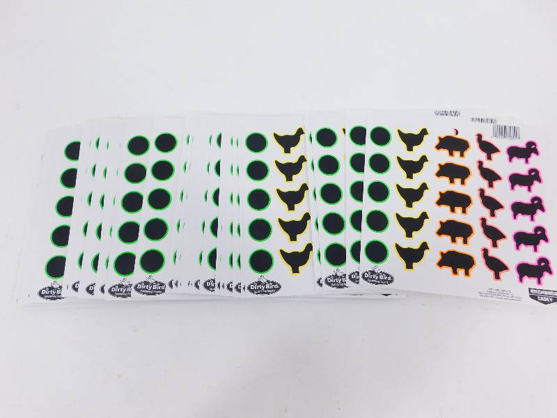 lot 43 image: Fifty Birchwood Casey Splattering Darkotic Targets