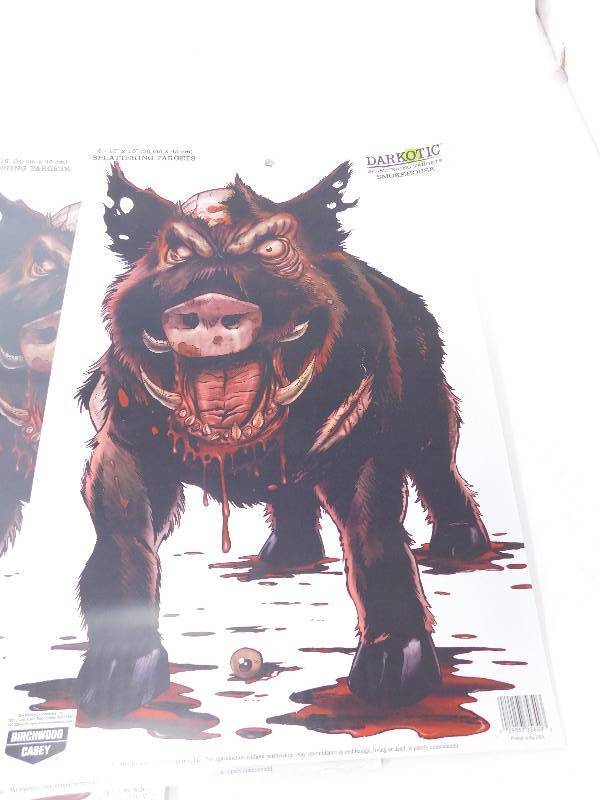 lot 30 image: Forty Eight Darkotic Splattering Targets