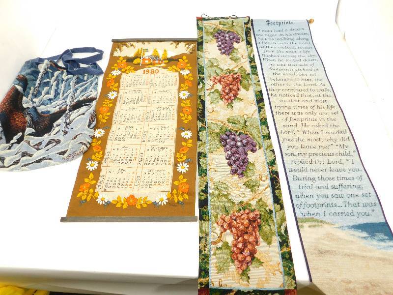 lot 139 image: Tapestry Items