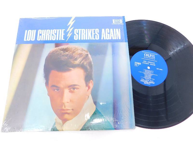 lot 150 image: Lou Christie Strikes Again and Lou Christie Strikes Back Albums