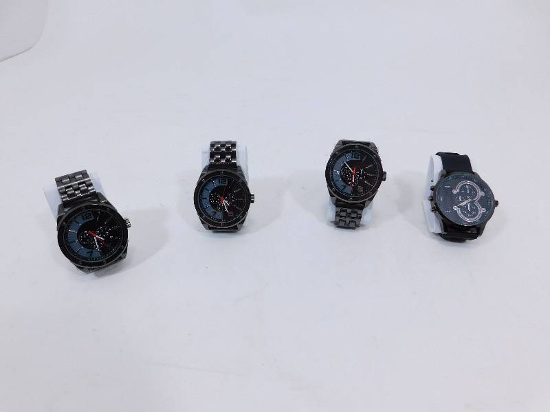 lot 164 image: Four Analog Mens Watches