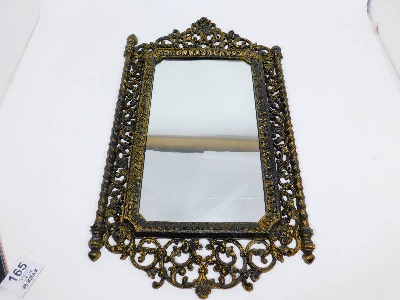 lot 165 image: Ornate Framed Mirror