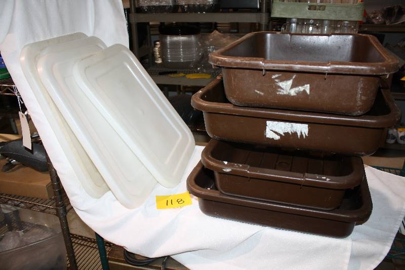 Storage Bins with Lids