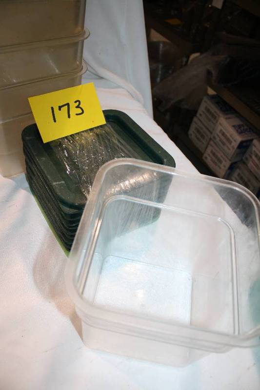 Plastic 4 Quart Containers with Lids