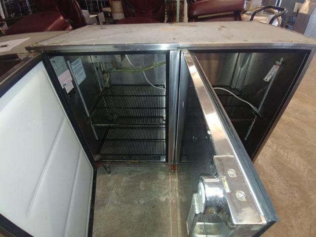 GlasTender 2 Door Under Bar Cooler on Legs - Model # BB48-L6-SNN(RR) - 115 Volts - 1.2 Amps - 48 x 25 x 41 - NSF Approved - No refrigeration( Needs Remote Refrigeration)