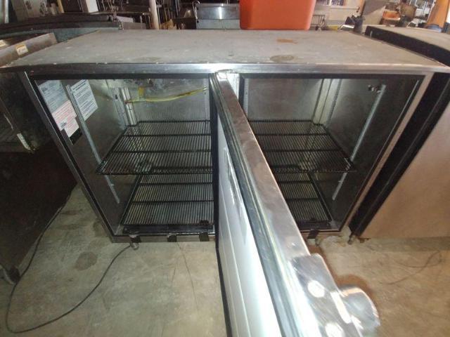 GlasTender 2 Door Under Bar Cooler on Legs - Model # BB48-L6-SNN(RR) - 115 Volts - 1.2 Amps - 48 x 25 x 41 - NSF Approved -