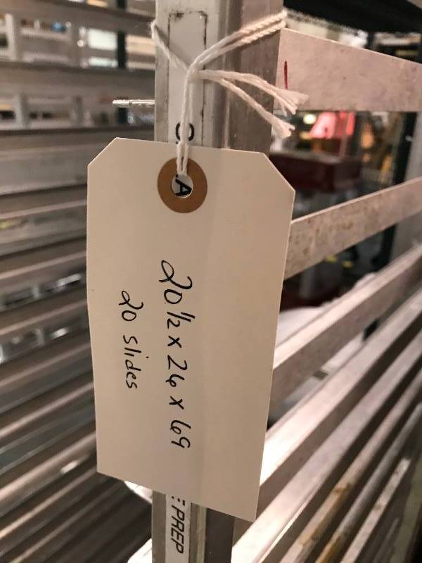 20 Slot Bun Pan Rack 20x26x69