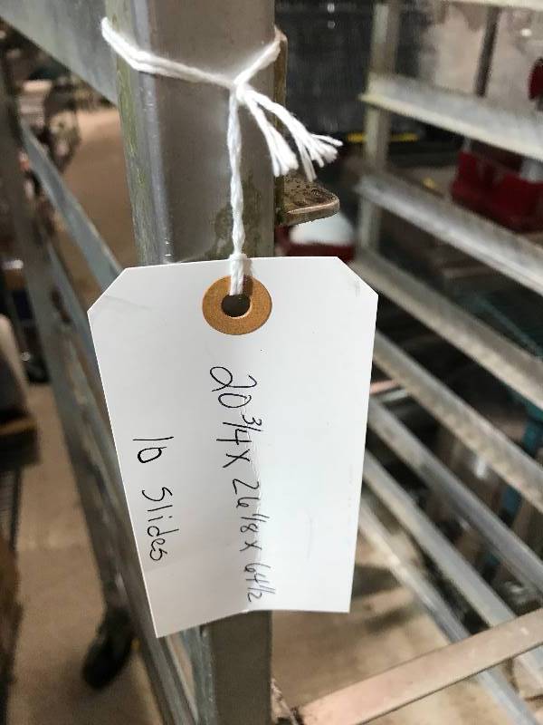 10 Slot Bun Pan Rack 20x26x64