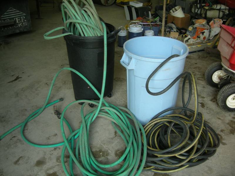 lot 49 image: 3 Sets Heavier Duty Garden Hose
