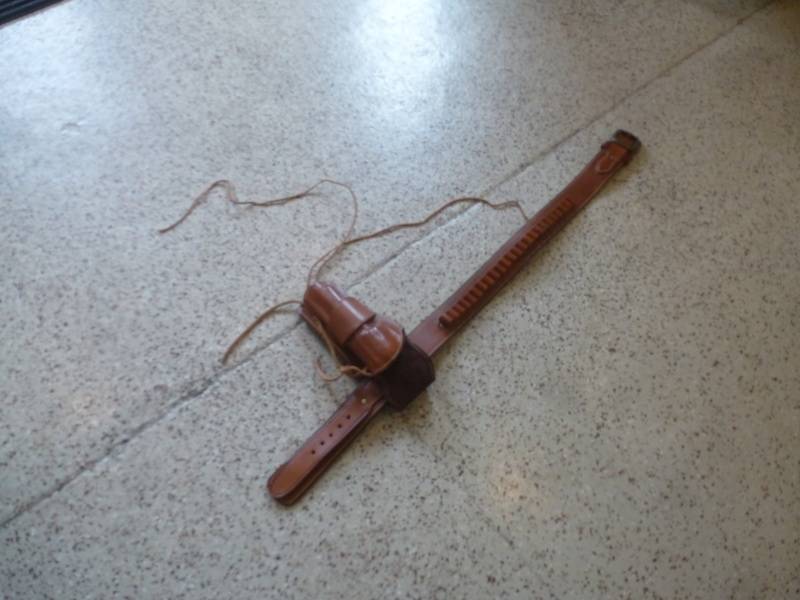 Leather Gun Holster