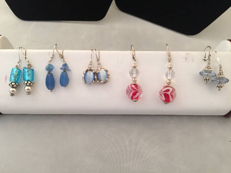 lot 315 image: Sterling Silver Earrings