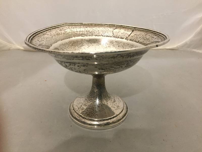 lot 301 image: Sterling Silver Candy Dish