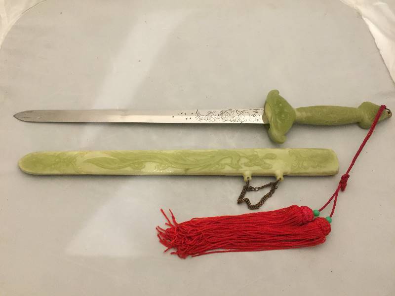 lot 276 image: Asian Style Sword  Knife