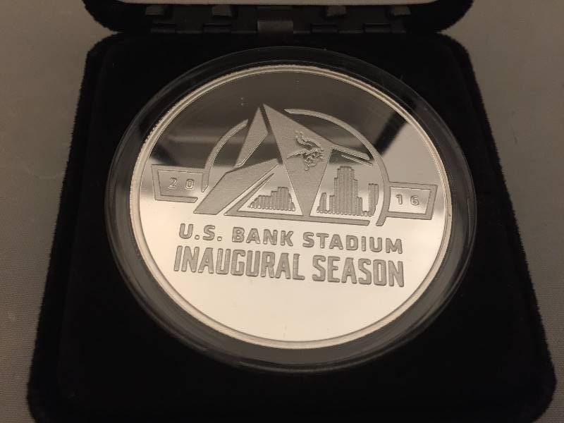 lot 428 image: Coin -  US Bank Stadium