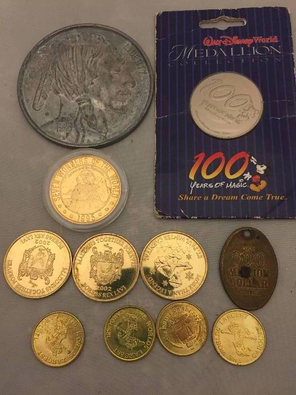 lot 469 image: Tokens Disney Winter Carnival Casino More