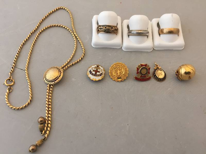 lot 387 image: Gold Filled Jewelry