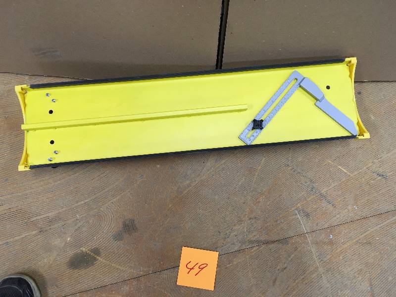 lot 49 image: QEP 21 in. Ceramic Tile Cutter used in good working condition