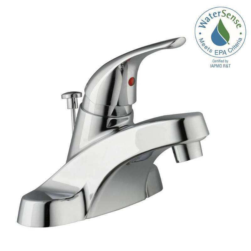 Glacier Bay Aragon 4 In Centerset Single Handle Low Arc Bathroom
