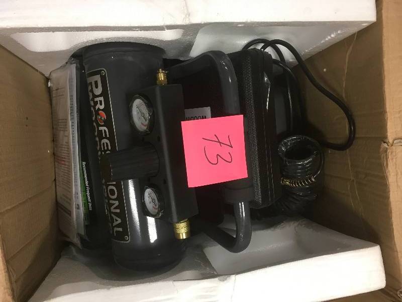 lot 73 image: Professional Woodworker 8682 18 Gauge Brad Nailer With 2 Gallon Twin Visit Share not used