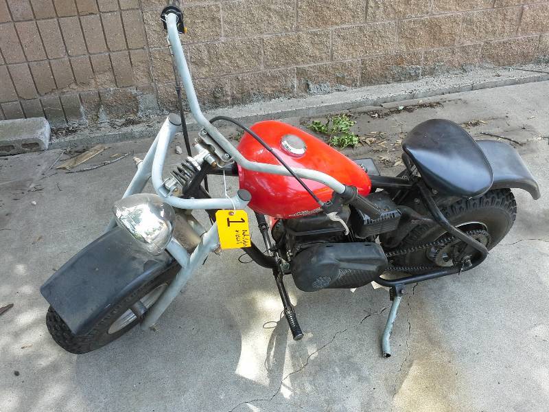 lot 1 image: Hawg Ty 5.5 HP Mini Bike