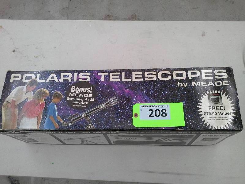 lot 208 image: Polaris Model 60AZ Telescope