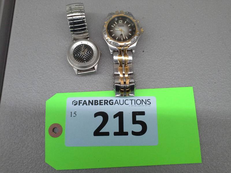 lot 215 image: Pair of Mens Watches