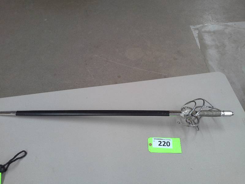 lot 220 image: Sword