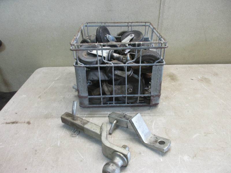 Casters and hitches