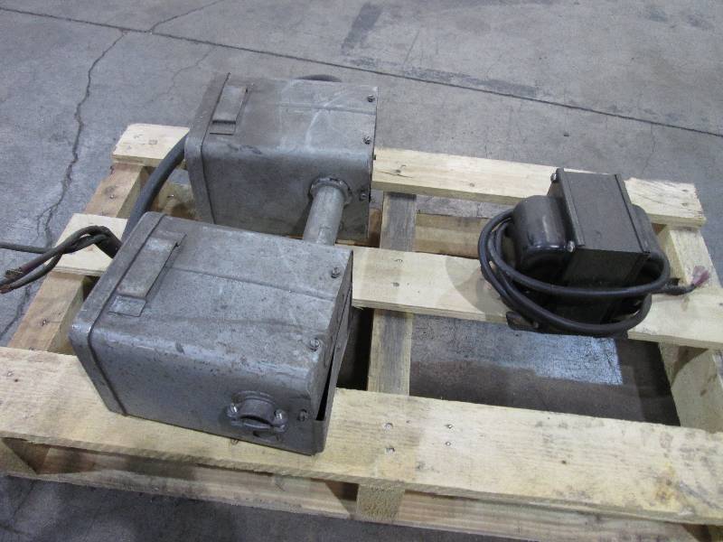 lot 35 image: Step up transformers.  Electrical f...