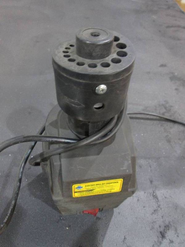 lot 76 image: Electric drill bit sharpener...