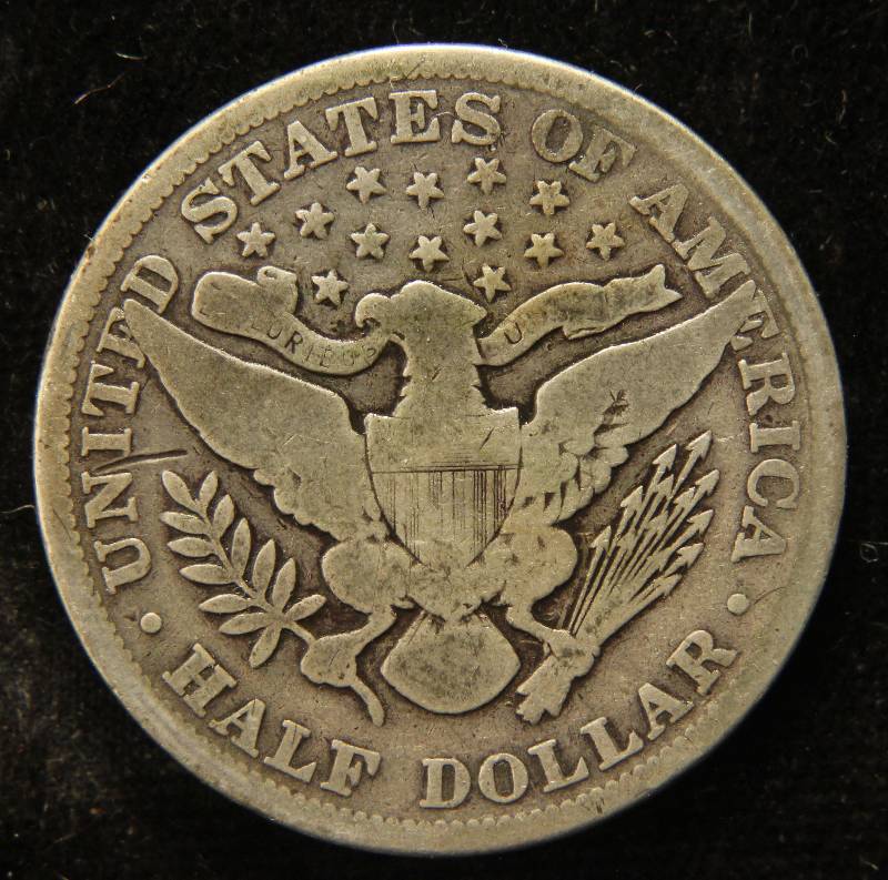 1894 BARBER SILVER HALF DOLLAR