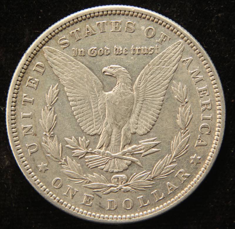 1884 MORGAN SILVER DOLLAR XF45