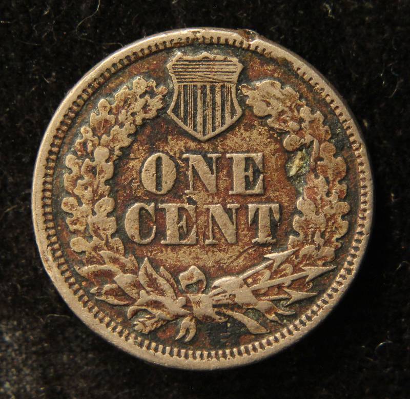 1862 INDIAN HEAD CENT FULL VISIBLE LIBERTY