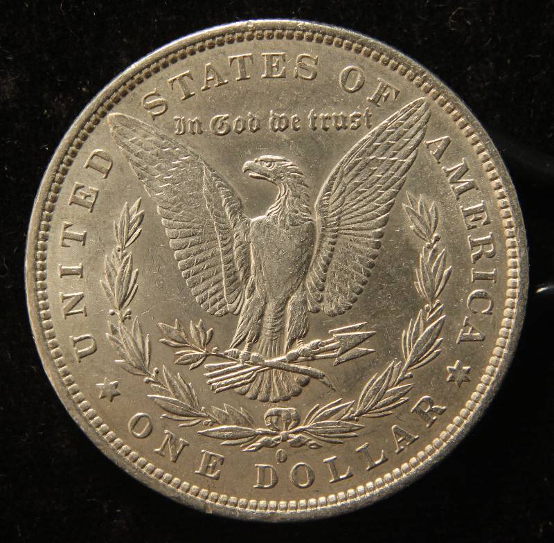 1881-O MORGAN SILVER DOLLAR UNC