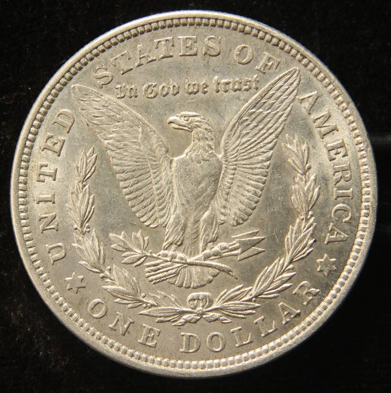 1921 MORGAN SILVER DOLLAR UNC