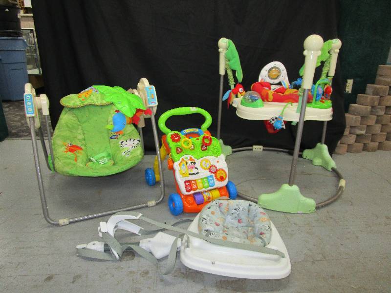 lot 37 image: Baby Gear Buy it Cheap because they dont use it long