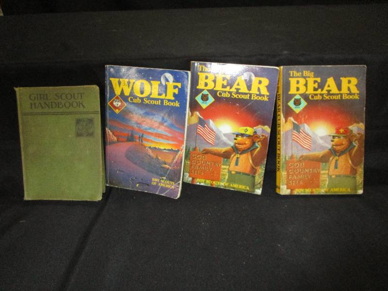 lot 58 image: Boy and GirlScout Books