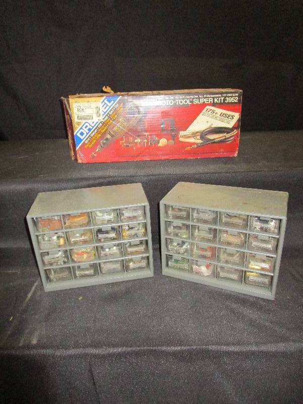 lot 89 image: 2- Organizers, Dremmmel in Case