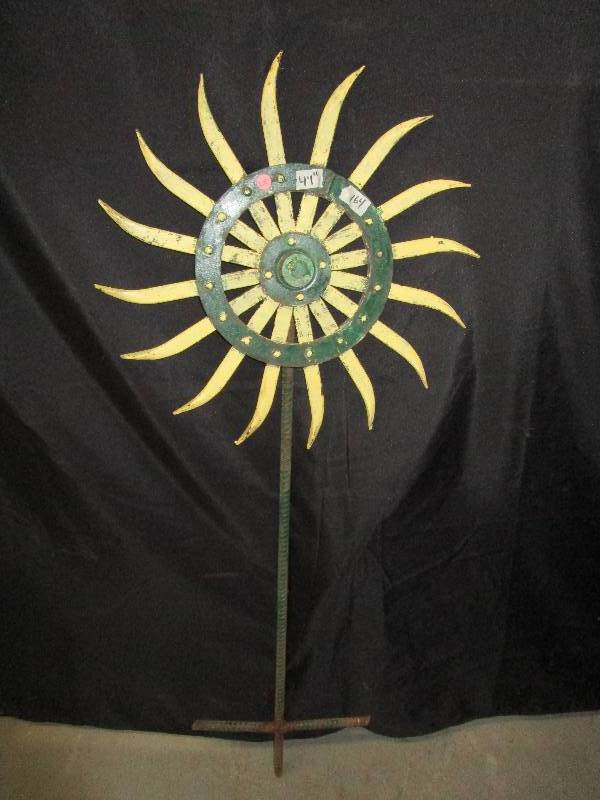 lot 125 image: Yard Art Metal