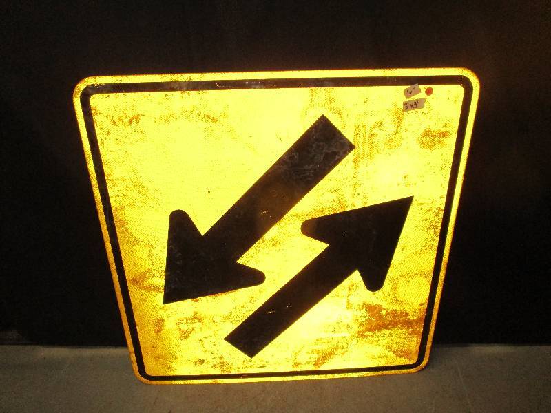 lot 129 image: Metal Street Sign