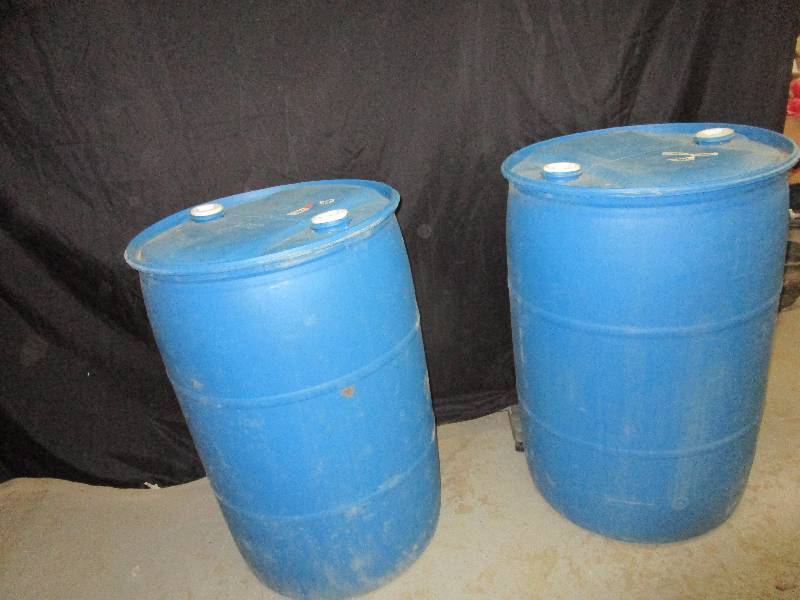 lot 144 image: 2-50 Gallon Drums