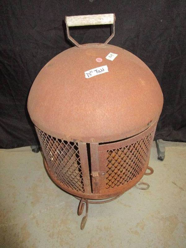 lot 145 image: Fire Pit Covered 35 Tall