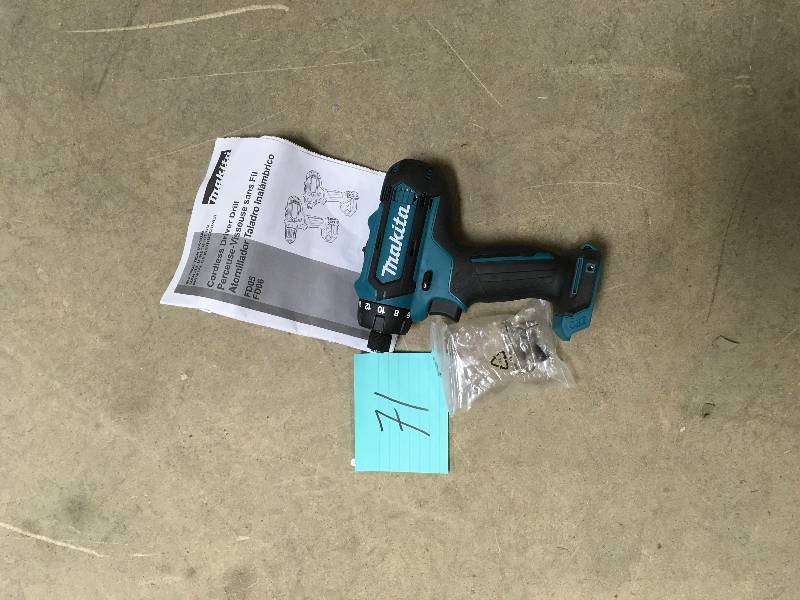 Makita 12-Volt CXT Lithium-Ion 14 in. Hex Cordless Driver-Drill (Tool-Only) Open box not used