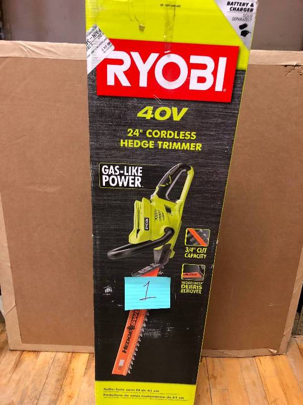 Ryobi 40V Hedge trimmer in very good condition Tool only