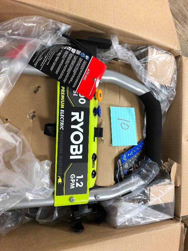Ryobi 2300 PSI Brushless Electric Preassure Washer not used